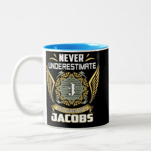Onderschat Nooit De Kracht Van Een Jacobs Tweekleurige Koffiemok