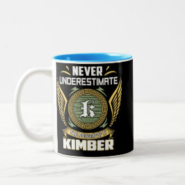 Onderschat Nooit De Kracht Van Een Kimber Tweekleurige Koffiemok