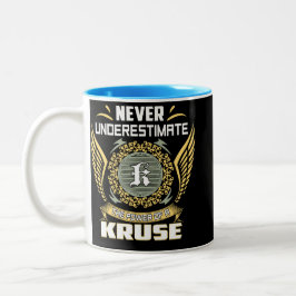 Onderschat Nooit De Kracht Van Een Kruse Tweekleurige Koffiemok