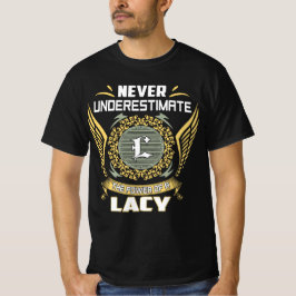 Onderschat nooit de kracht van een lacy t-shirt