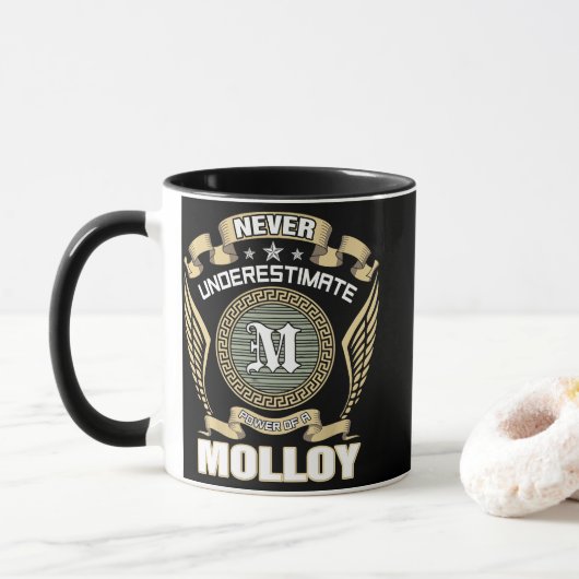 ONDERSCHAT_NOOIT_DE_KRACHT_VAN_EEN_MOLLOY MOK (Met donut)