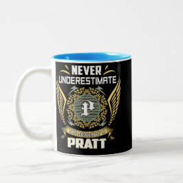 Onderschat Nooit De Kracht Van Een Pratt Tweekleurige Koffiemok