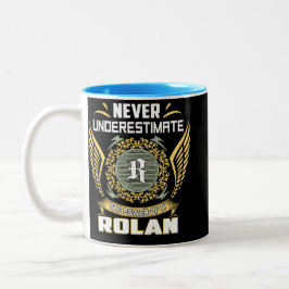 Onderschat Nooit De Kracht Van Een Rolan Tweekleurige Koffiemok