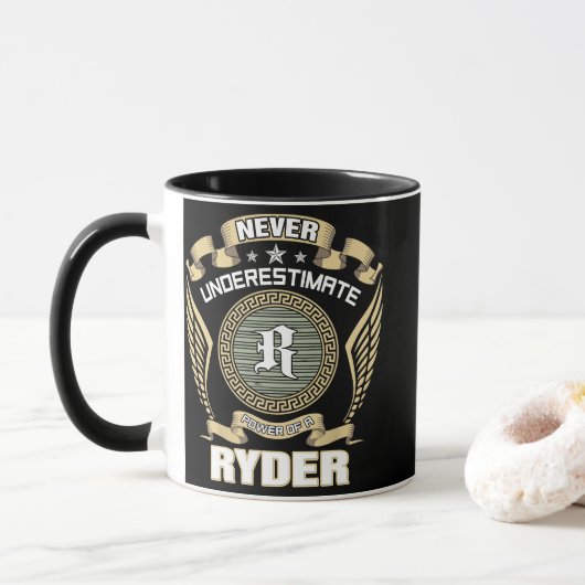 ONDERSCHAT_NOOIT_DE_KRACHT_VAN_EEN_RYDER MOK (Met donut)