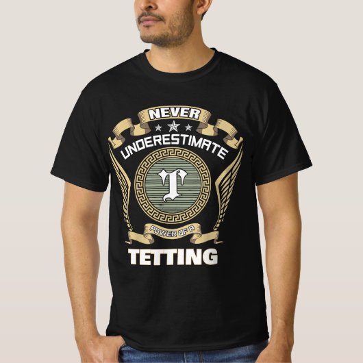 Onderschat nooit de kracht van een TETTING T-shirt (Voorkant)