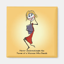 Onderschat nooit de kracht van een vrouw die leest