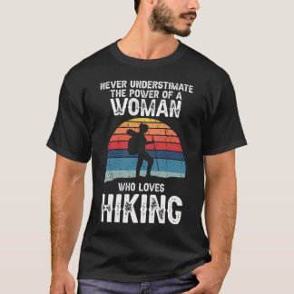 Onderschat Nooit De Kracht Van Een Vrouw Die T-shirt