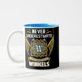 Onderschat Nooit De Kracht Van Een Winkels Tweekleurige Koffiemok
