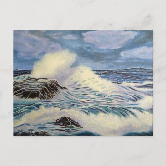 Onderschat nooit de kracht van natuur briefkaart (Voorkant)