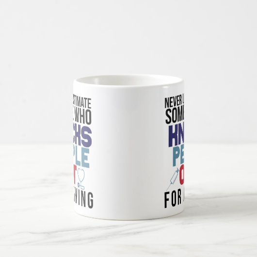 Onderschat nooit de neurose anesthetist CRNA-Mok Koffiemok (Center)