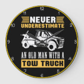 Onderschat nooit de oude Man takelwagen Grote Klok (Voorkant)