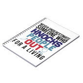 Onderschat nooit de zenuwanalogen van CRNA Notitieboek (Linkerzijde)