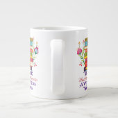 Onderschat nooit een goed gelezen vrouw mok (Achterkant)