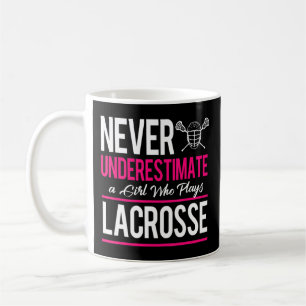 Onderschat nooit een gril die Lacrosse Lacr speelt Koffiemok