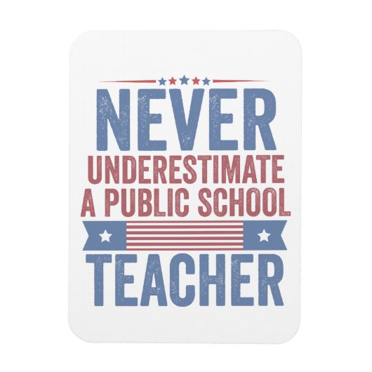 Onderschat nooit een leraar op een openbare school magneet (Verticaal)
