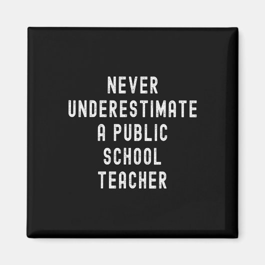 Onderschat nooit een leraar op een openbare school magneet (Voorkant)