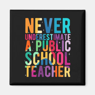 Onderschat nooit een leraar op een openbare school magneet