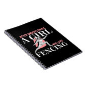 Onderschat nooit een meisje dat houdt van het afsc notitieboek (Rechterzijde)