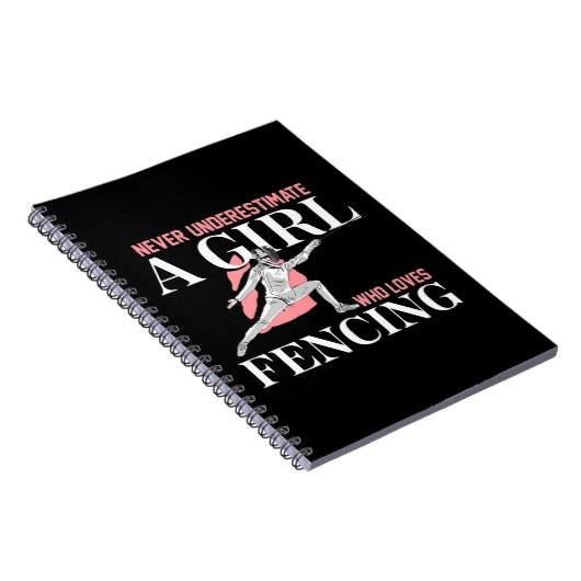 Onderschat nooit een meisje dat houdt van het afsc notitieboek (Rechterzijde)