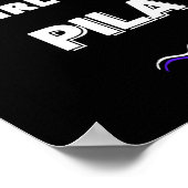 Onderschat nooit een meisje dat van kussens houdt. poster (Hoek)