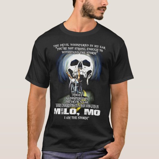 Onderschat nooit een MILO MO Man T-shirt (Voorkant)