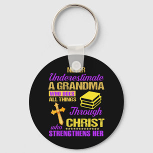 Onderschat nooit een opa met een RV nooit Sleutelhanger