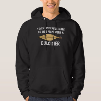 Onderschat nooit een oud Man appalachian dulcime Hoodie
