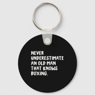 Onderschat nooit een oud Man dat het koken kent Sleutelhanger