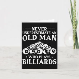 Onderschat nooit een oud Man dat miljarden betaalt Kaart