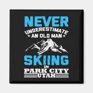 Onderschat nooit een oud man in Utah Magneet