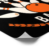 Onderschat nooit een oud man met een bowlingbal poster (Hoek)