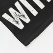 Onderschat nooit een oud Man met een trekker Fleece Deken (Hoek)