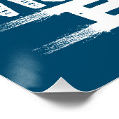 Onderschat nooit een oud Man met Mountain Bike Perfect Poster (Hoek)