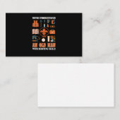 Onderschat nooit een oud Man met verdovingsvaardig Notitiekaartje (Voorkant / Achterkant)