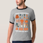 Onderschat nooit een oud Man met verdovingsvaardig T-shirt<br><div class="desc">Papa Gift | Onderschat nooit een oud Man met verdovingsvaardigheden. Geef je vader een cadeau! Geweldige vader!</div>