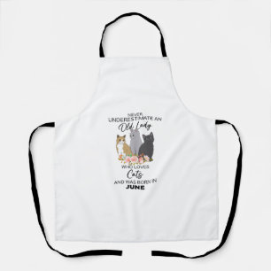Onderschat nooit een oude dame die van kattenbrood schort