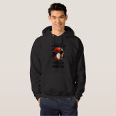 Onderschat nooit een oude februariman die hoodie (Voorkant volledig)