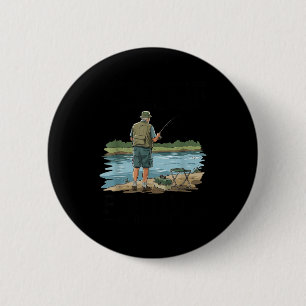 Onderschat nooit een oude man die in de jaren 80 v ronde button 5,7 cm