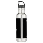 Onderschat nooit een oude man met Petanque Boule Waterfles (Achterkant)