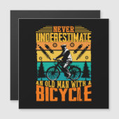 Onderschat nooit een oude man op een fiets (Voorkant / Achterkant)