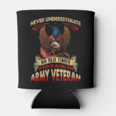 Onderschat nooit een oude tijdopnemer die ook een  blikjeskoeler (Achterkant)