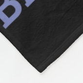 Onderschat nooit een oude vrouw die domino speelt fleece deken (Hoek)