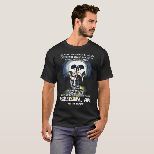 Onderschat nooit een PELICAN AK-Man T-shirt (Voorkant volledig)