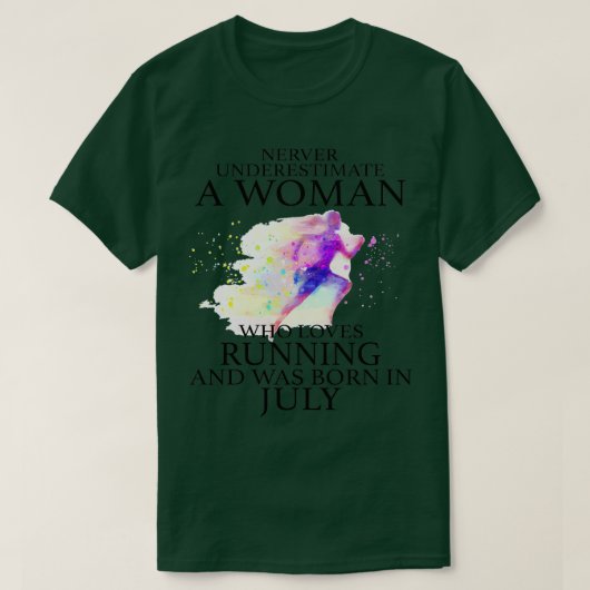 Onderschat nooit een vrouw die van Ren houdt en T-shirt (Design voorkant)