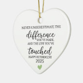 Onderschat nooit het verschil dat je hebt gemaakt keramisch ornament (Links)