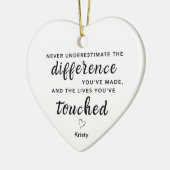 Onderschat nooit je impact keramisch ornament (Links)