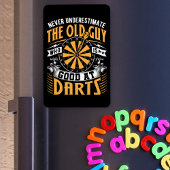 Onderschat nooit oude school dart spelers magneet