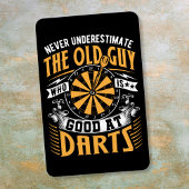 Onderschat nooit oude school dart spelers magneet