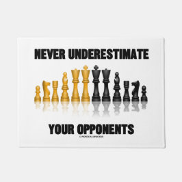 Onderschat nooit uw tegenstanders deurmat