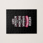 Onderschat nooit vrouw die mam-accountant doet legpuzzel (Horizontaal)
